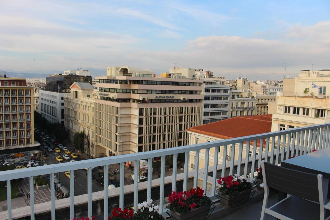 Central Athens Loft מראה חיצוני תמונה